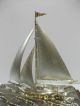 The Sailboat Of Silver970 Of Japan.  71g/ 2.  50oz.  Hideo ' S Work. Other Antique Sterling Silver photo 5