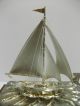 The Sailboat Of Silver970 Of Japan.  71g/ 2.  50oz.  Hideo ' S Work. Other Antique Sterling Silver photo 7