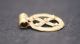 Rare Merovingian Gold Openwork Cross Wheel Pendant 6th Century Other Antiquities photo 2