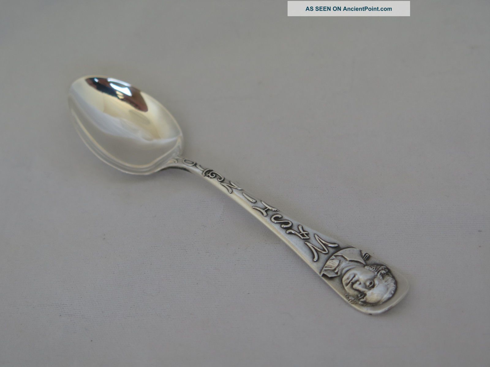 Vintage Sterling Washington Small Souvenir Spoon Souvenir Spoons photo