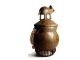 Rare African Tribal Antique Akan Ashanti Cast Bronze Medicine Pot Container Sculptures & Statues photo 3