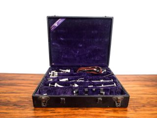 Antique Medical Camerons Surgical Tools Specialty Case Lamp Steel Exam Surgeon photo
