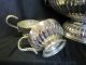Decorative Silver On Copper Chased Large Heavy Punch Bowl - Lion Handles & Cups Bowls photo 10