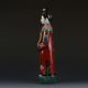 Chinese The Color Porcelain Handwork - Carved Empress Statue G186 Other Antique Chinese Statues photo 4