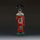 Chinese The Color Porcelain Handwork - Carved Empress Statue G186 Other Antique Chinese Statues photo 5