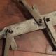 Antique Cast Iron Hanging Hooks Balance Beam Scale Weight General Store Fur Farm Scales photo 2