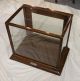 Antique Country Store Small Oak Frame Counter Showcase Display Cases photo 2