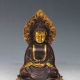 Chinese Purple Bronze Gilt Hand Carved Buddha Statues X0298 Other Antique Chinese Statues photo 1