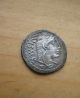 Ancient Thorius Balbus 105 B.  C Juno Bull Ar Denarius Silver Coin Roman Republic Roman photo 2