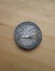Ancient Roman Republic Silver Denarius Coin Claudia S.  C Denario A Xxiii 84 B.  C. Roman photo 2