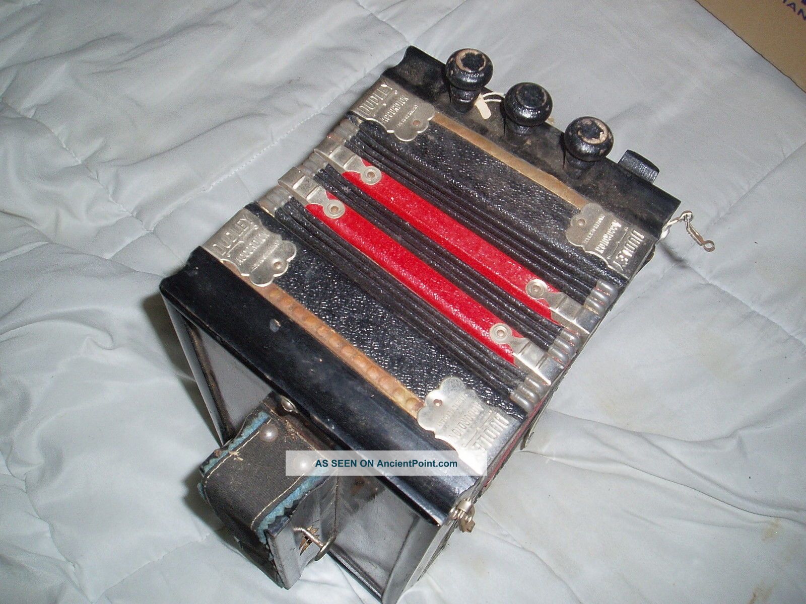 C1930 German Made Dudley Button Accordion Melodeon Accordian Ok