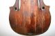 Old Antique Well Played Italian? Violin For Repair Label Guarnerius Venise 172? String photo 2