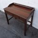Early 1900s Small Solid Wood Writing Desk Table 8242 1900-1950 photo 3