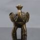 Chinese Brass Hand - Carved Elephant Statues D185 Elephants photo 3
