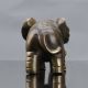 Chinese Brass Handwork Elephant Statue Elephants photo 5