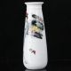Famille Rose Porcelain Hand - Painted Girl & Lotus Vase W Qianlong Mark Vases photo 2