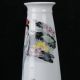 Famille Rose Porcelain Hand - Painted Girl & Lotus Vase W Qianlong Mark Vases photo 3
