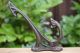 5 Elegant Art Nouveau Style Cast Iron Coat Hooks Hook Knobs Hall Pegs Rack Stand Hooks & Brackets photo 2