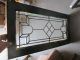 Antique American Stained Glass Transom Window Bevels 28 X 14 Salvage Pre-1900 photo 9
