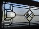 Antique American Stained Glass Transom Window Bevels 28 X 14 Salvage Pre-1900 photo 3