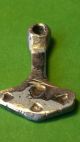 Very Rare Ancient Viking Silver Thors Hammer Roman photo 8
