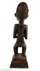 Luba Female Holding Bowl Congo Africa Miniature Was $95 Sculptures & Statues photo 2
