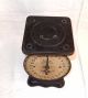 Antique Pressed Steel American Family Scale - Up To 25 Lbs,  Painted Black Scales photo 1