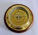Nautical Maritime 6inch Brass Four Way Desk Compass With Wooden Base Compasses photo 5
