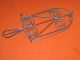 Vintage Primitive Old Twisted Wire Trivet Stand For A Clothes Iron Folky Trivets photo 5