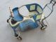 Vintage 1950 ' S Blue Firestone Baby Walker Stroller - Convertible - Baby Carriages & Buggies photo 6