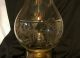 Antique Vintage Etched Glass Hurricane Oil,  Electric Lamp Shade Chimney Lamps photo 2