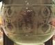 Antique Vintage Etched Glass Hurricane Oil,  Electric Lamp Shade Chimney Lamps photo 3