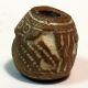 Pre - Columbian Brown Standing Owl Bead.  Guaranteed Authentic. The Americas photo 2
