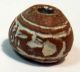 Pre - Columbian Brown Animal On Its Back Bead.  Guaranteed Authentic. The Americas photo 3
