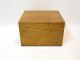 Vintage Wooden Quarter - Sawn Oak Finger - Jointed Trinket Box Boxes photo 2