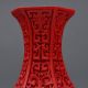 Oriental Vintage Delicate Lacquer Hand - Carved Hex Vase Gd7697 Vases photo 1