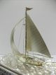 The Sailboat Of Silver950 Of The Most Wonderful Japan.  Japanese Antique Other Antique Sterling Silver photo 9