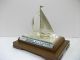 The Sailboat Of Silver950 Of The Most Wonderful Japan.  Japanese Antique Other Antique Sterling Silver photo 4