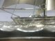 The Sailboat Of Silver950 Of The Most Wonderful Japan.  Japanese Antique Other Antique Sterling Silver photo 8