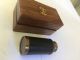 Solid Brass Nautical Collectable Small Telescope With Wood Box Telescopes photo 4