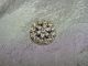 Vintage Rhinestone Button 605 - A Buttons photo 1