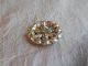 Vintage Rhinestone Button 605 - A Buttons photo 3
