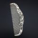 Miao Silver Handmade Silver Carved Noble Plum Flower Comb Other Chinese Antiques photo 1