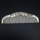 Miao Silver Handmade Silver Carved Noble Plum Flower Comb Other Chinese Antiques photo 2