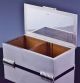 Incredible 1950 Mid Century Modernist Sterling Silver Cigar Cigarette Desk Box Boxes photo 5