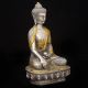 Vintage Cupronickel Gilt Tibetan Buddhism Statue - - - - Vajrasattva A1 Buddha photo 2
