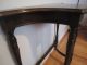 Antique Half Moon Hard Wood Foyer End Table Console Accent 1900-1950 photo 2