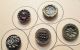 7 Sm Victorian Era Buttons Ivoroid,  Twinkle,  Perfume,  Pigeon Eye,  Piecture,  Etc. Buttons photo 2