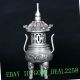 Chinese Silver Copper Handwork Carve Dragon Incense Burner Qianlong Mark Csy660 Incense Burners photo 2