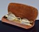 Rare C1797 American 18k Solid Gold Spectacles Eye Glasses Fisher Philadelphia Optical photo 1